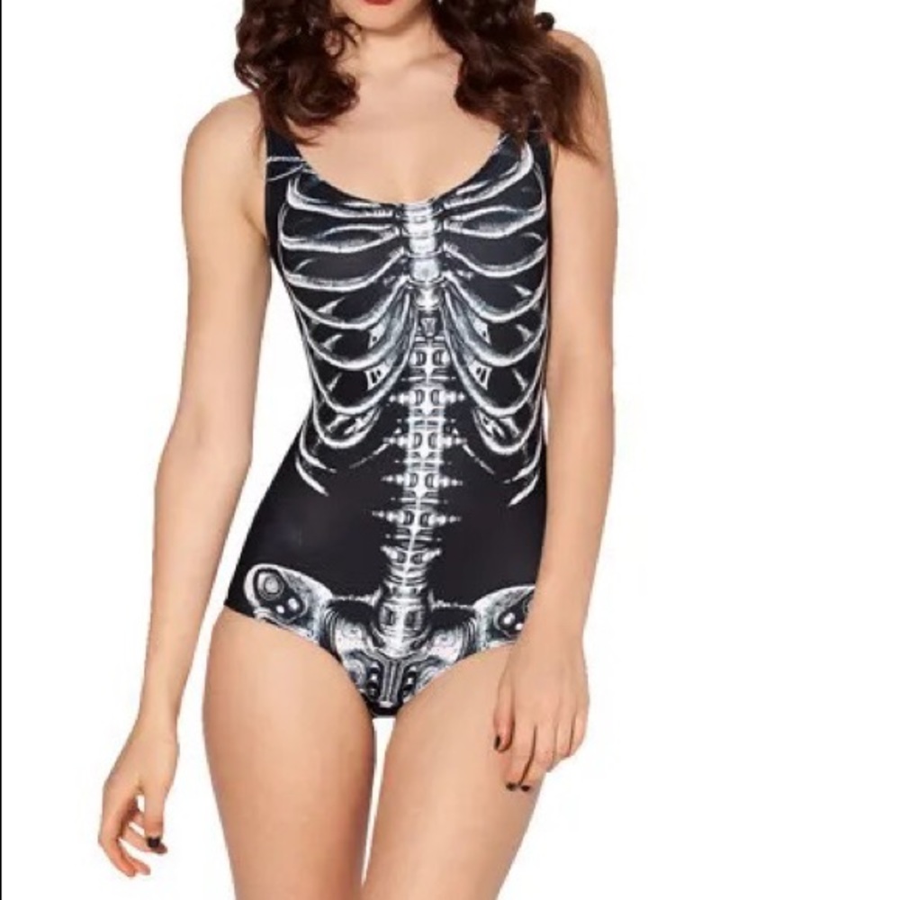 BLACKMILK MECHANICAL BLACK RIBS SWIMSUIT- LIMITED EDITION